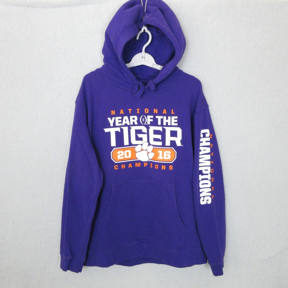 Clemson Tigers National Champions Hoodie Sweatshirt Mens XL Fanatics